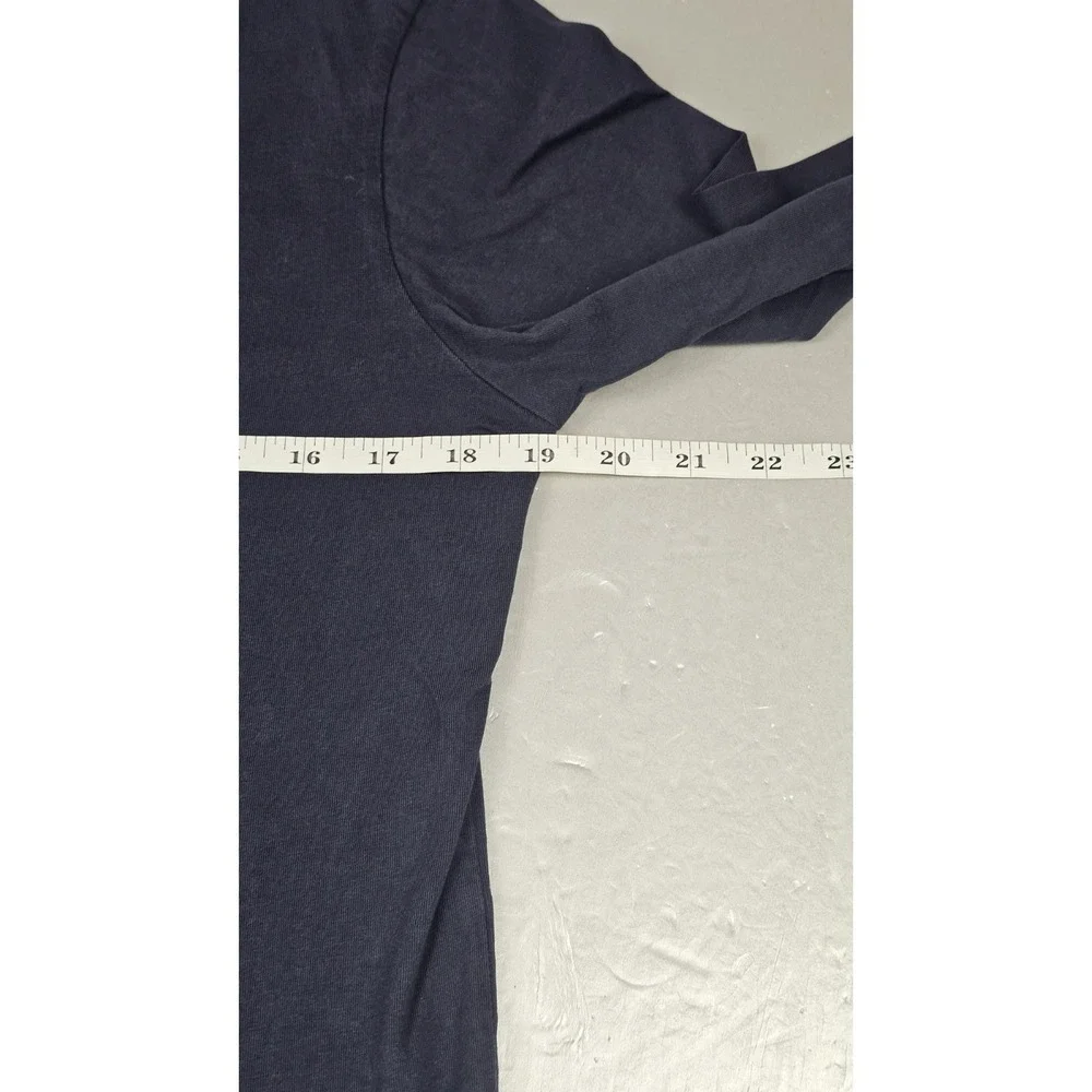 Polo Ralph Lauren Shirt Mens Medium. Long Sleeve‎ Navy Blue Classic Red Logo